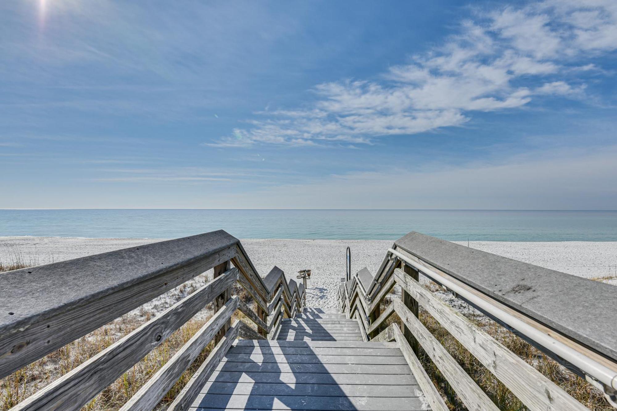 Walk To Beach Miramar Tropical Cabana With Deck! Destin Extérieur photo