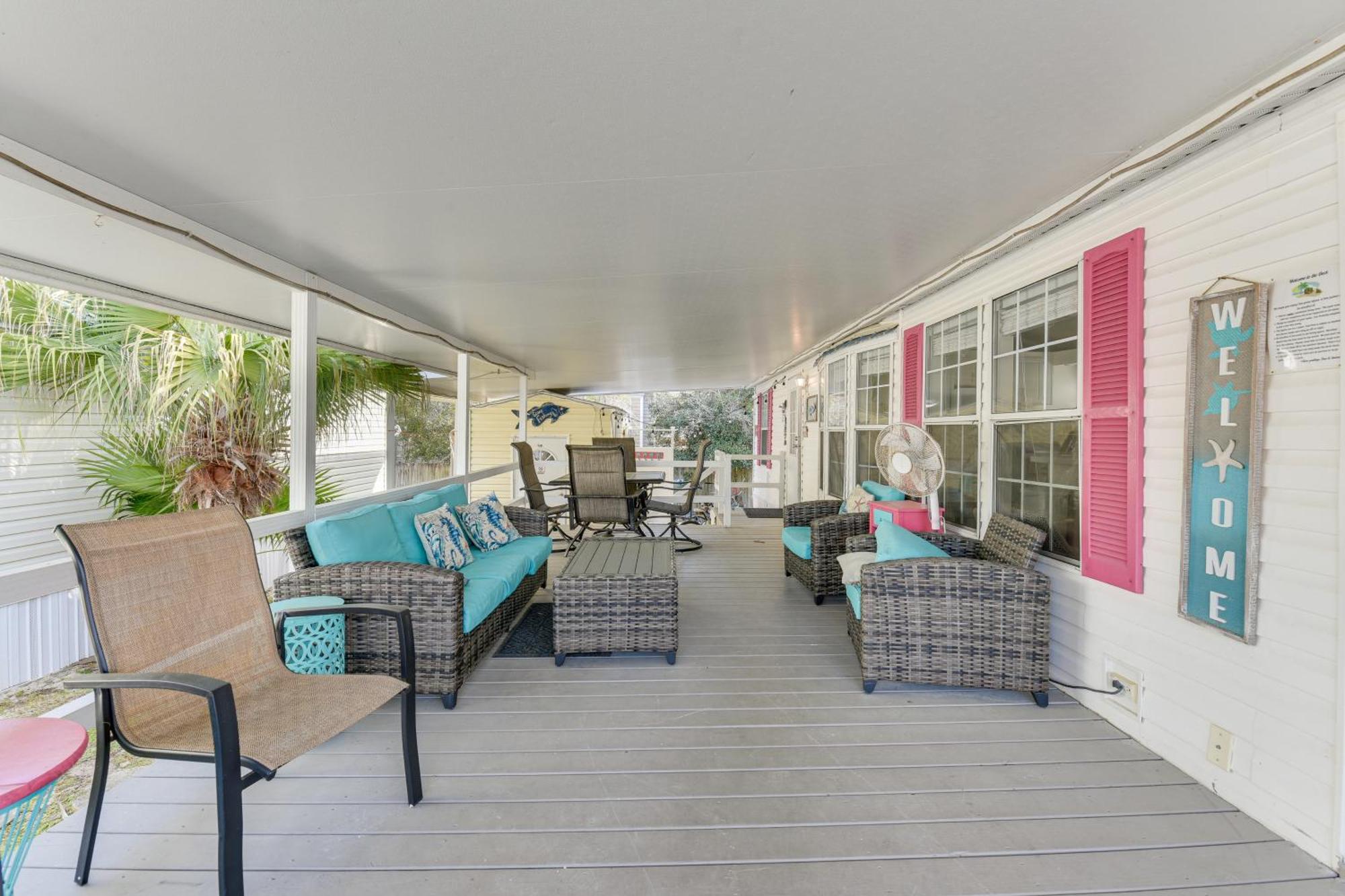 Walk To Beach Miramar Tropical Cabana With Deck! Destin Extérieur photo